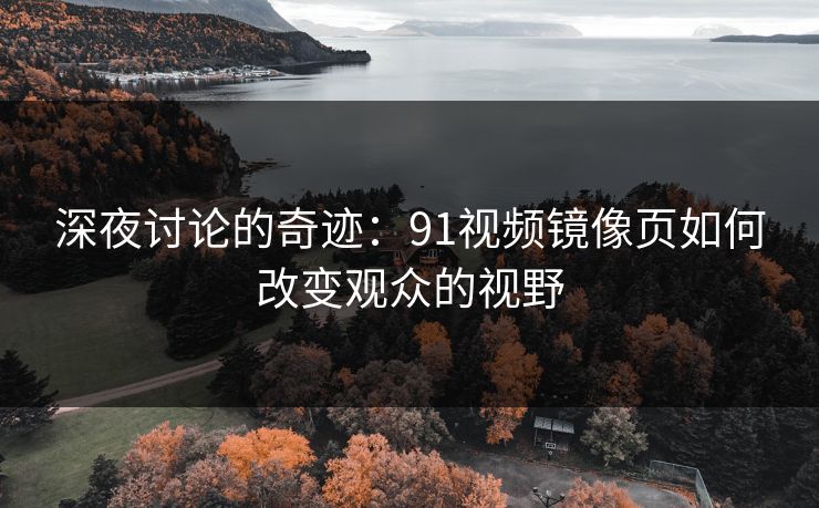 深夜讨论的奇迹：91视频镜像页如何改变观众的视野